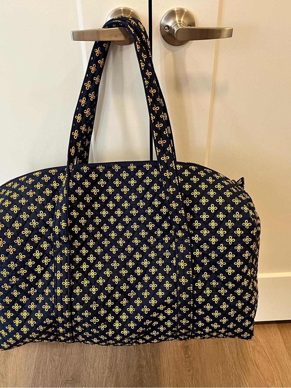 Vera Bradley US Navy Quilted Large Tote - Picture 2 of 7